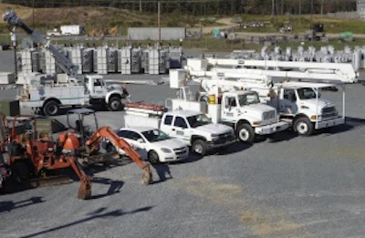 Union Power Cooperative has more than 130 vehicles and pieces of heavy equipment that must be ready to roll on a moment's notice.