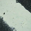Pinholes from subsurface water.