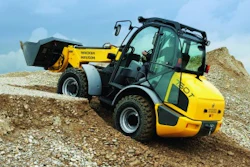 Compact wheel loaders offer the added stability and gradeability to handle steep terrain.