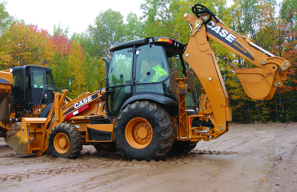 At 19,000 lbs. and 108 hp, the 590 Super N is now the biggest backhoe-loader in North America.