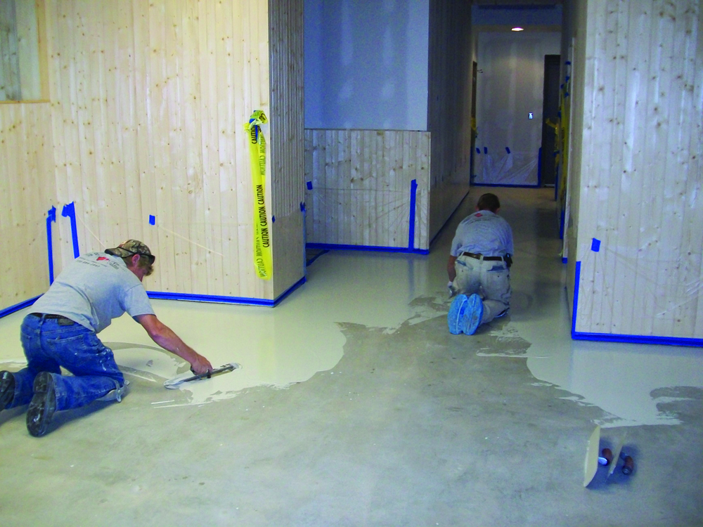 Create-A-Crete trowel-applied Terra Fresco by Bob Harris, a new microtopping available through Kemiko/Empar.