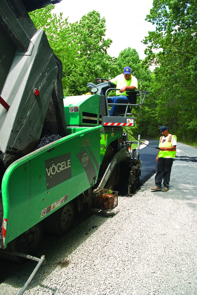 The hopper wing can provide insight into the care of the paver. If it is bent and the paint has come off, the machine was not taken care of properly.