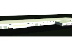 A rendering depicts the new 80,000-sq.-ft. Terex Bid-Well facility that will be built in Canton, SD.