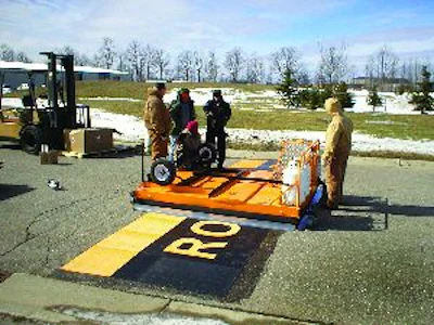 Infrared equipment can allow contractors to work in less-than-ideal conditions. For example, a contractor can install thermoplastics in wet or cold weather.