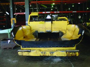 'On the commercial side where you don't have the ability to make long, straight pulls, where the pulls are short and the areas are tight, the larger the hopper the better,' says John Hood, Bomag America.