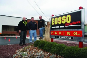 Tom Eosso (right) says he's the one with the business mind, while Anthony (left) and Gary (center) are experts in the field.