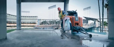 Concrete cutting produces dust which can contain silica, a harmful compound when exposed in air. To keep employees safe on the jobsite, follow OSHA regulations for controlling dust exposure.