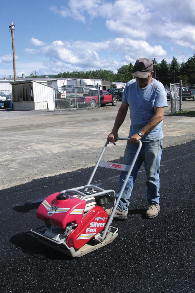 The handle of a plate compactor plays a key roll. It can be mounted in the center or back of the unit. It can be a swinging handle allowing for easier maneuverability. And it could also be an anti-vibration hadle for increased operator comfort.