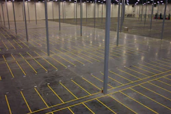 Many buildings such as warehouses and manufacturing facilities have indoor striping needs. Don't be afraid to ask your current parking lot customers if they need any indoor striping.