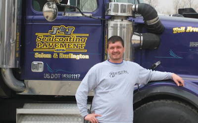 Jason Bader carries J&J's focus on job quality over to customer relationships. 'With good customer relations you've pretty much got them for life.'