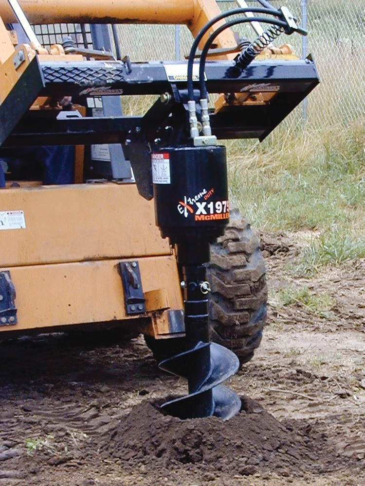 All McMillen 75 Series Augers feature a planetary gear reduction auger drive to protect the drive elements from excessive wear and tear.