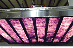 Infrared radiation is used to heat the asphalt pavement, softening it without damaging the asphalt 2 to 2-1/2 in. deep. Normal heat time is less than 7 minutes.