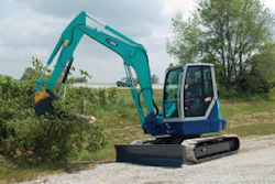 Lift capacity is greatest when operating close to the machine and will decrease as the boom extends.