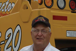 Jim Reid, Reid Laser Leveling, is using a Trimble laser system and Miskin scrapers to create a unique niche constructing pads for large greenhouse sites.