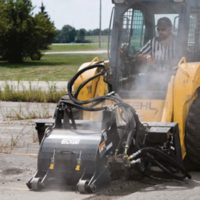 Heavy-duty attachments need to be carefully paired with the right skid steers.