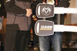 Octavio Miranda, of Ancaster, Ontario, was named the Case Triple Threat Rodeo North American Champion, following a day-long competition Jan. 24