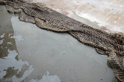 Your slurry management plan should address containment of slurry leaks and spills, such as the use of jute mesh, above, floc logs, and absorbent socks or pads.