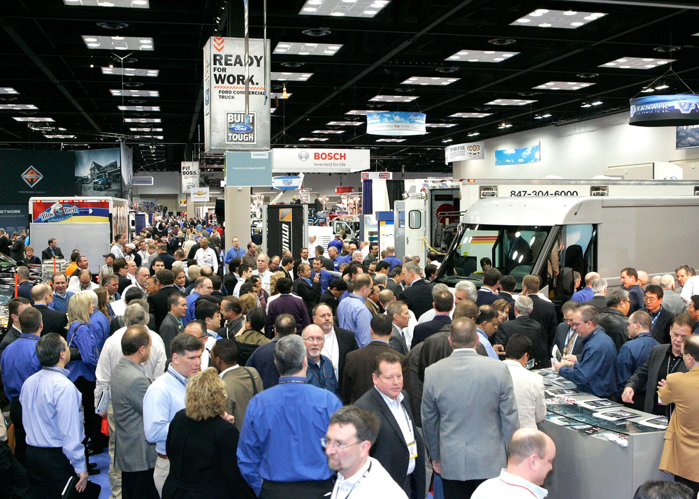 The Work Truck Show fills the Indiana Convention Center show floor with thousands of work truck industry professionals.
