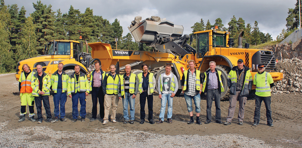 Eighty operators took part in Volvo CE's study, which aimed to discover the deviation in fuel efficiency and productivity between different operators.