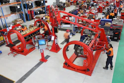 Cummins Master Rebuild Centers are equipped to provide a certified rebuild or tailor a rebuild to meet customer needs. The certified rebuild involves a 600-step process involving teardown, cleaning, evaluation, component and engine assembly, dyno testing, painting and final inspection.