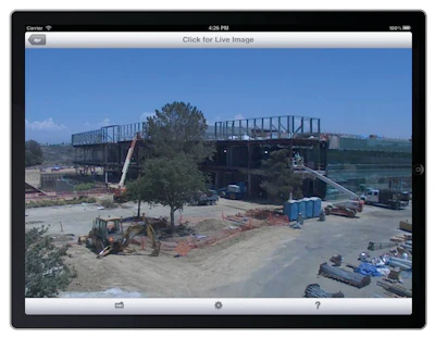 All time-lapse photography archives are available for viewing as videos with the TrueLook mobile app.