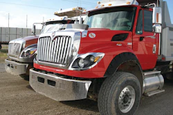 Maxxforce 11 and 13 engines will be available with Cummins SCR aftertreatment in International Prostar and Workstar trucks in April of 2013.