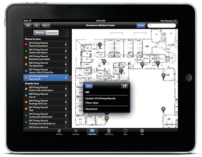 Plan View screen