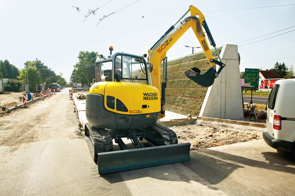 Wacker Neuson sees growth potential in Asia for its range of compact machines.