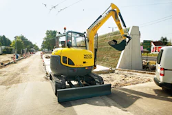 Wacker Neuson sees growth potential in Asia for its range of compact machines.