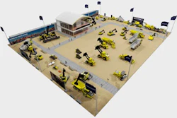 Volvo's outside area at bauma 2013 will include a musical machine show, operator competition, oil and gas pipeline demonstration and site preparation and road building displays.