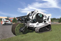 Compact loaders can also be fitted with a number of other attachments to handle demand, which can multiply their capability to serve a wide variety of different applications year-round.