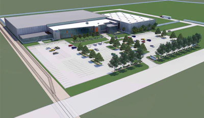 When complete, the Acceleration Center will be a modern complex for advancing innovation where professionals utilize technology and modern design.
