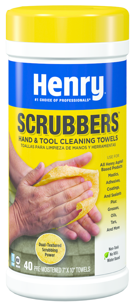 Henry Scrubbers can be used on a variety of hard to clean surfaces
