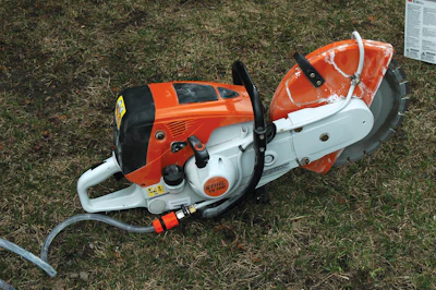 Most types of concrete cutting equipment are available with a wet cutting system. It should be used whenever possible to minimize dust exposure to the operator during cutting.