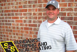 Josh Bullion, president of Sundance Striping and Seal Coating LLC in Memphis, Tenn.