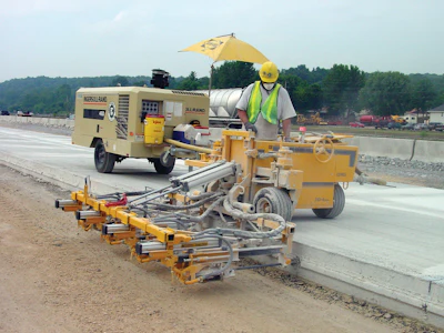 Safe drilling starts with the proper PPE: earplugs, safety glasses and hardhats.