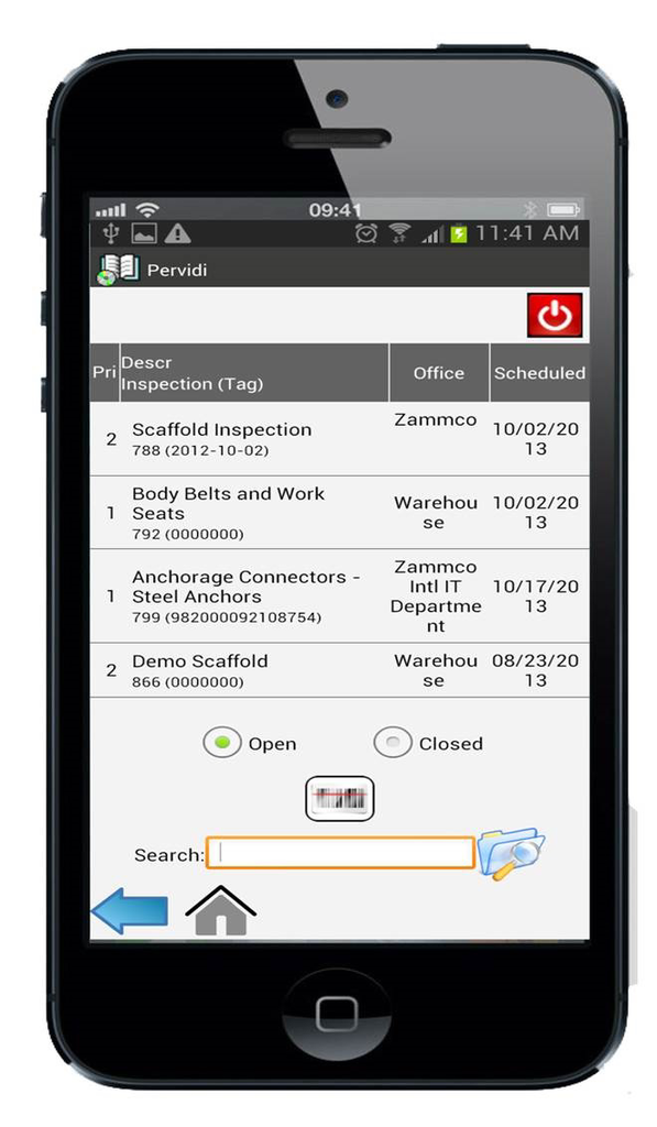 Automate all aspects of inspections, work orders and field data collection with the i-Safe 3.1/iPervidi mobile app.