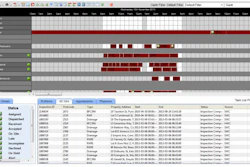 Retriever Schedule provides an overall view of all workers onsite from the subcontractors used including work currently allocated to them.