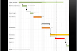 View documents and communication through the spreadsheet-grid, Gantt charts or calendar views.