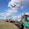 Intercounty Paving Associates will have placed more than 250,000 tons of asphalt by the end of the year at Stewart International Airport.