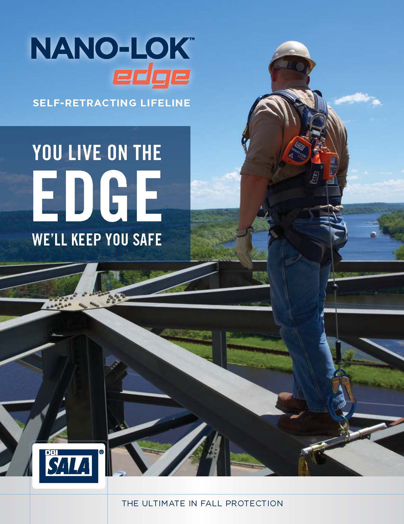 Capital Safety Nano Lok Edge Brochure Page 1