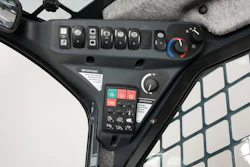 Electronic control features on the latest generation skid-steer and compact track loaders allow operators to customize machine response to personal preferences and optimize machine efficiency. They go far beyond the ability to switch between H and ISO control patterns. Images provided by John Deere