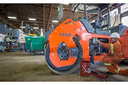 To keep vibratory rollers in peak operating condition, it’s important to perform daily service checks and to follow manufacturer-recommended service intervals.