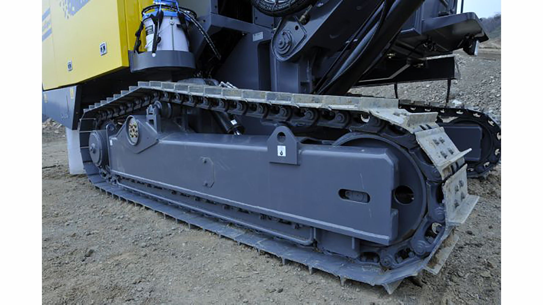 Replacing tracks is not cheap, so maintenance saves trouble and the bottom line.