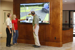 JLG added an access-equipment simulator and jumbo touch-screen to teaching tools at its expanded training center in McConnellsburg, PA. Designed to familiarize operators with boom-lift and telehandler controls, the simulator can also be accessed online.