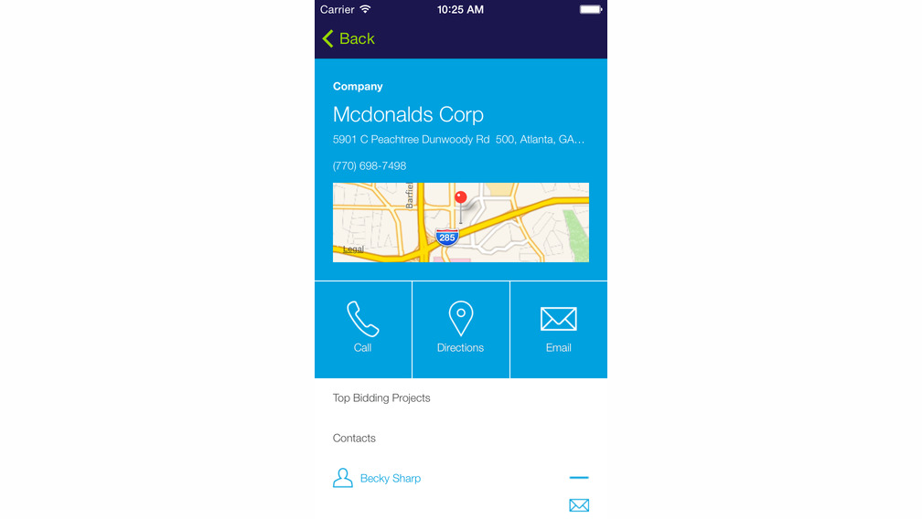 Users can use Bid City to find commercial construction projects in their area using data from developer CMD’s, formerly Reed Construction Data, project database.