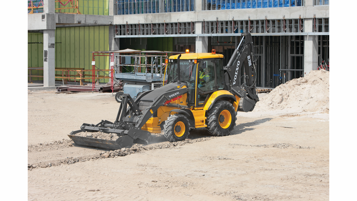 Volvo B Series Backhoe Loader 5464d1f2726ee