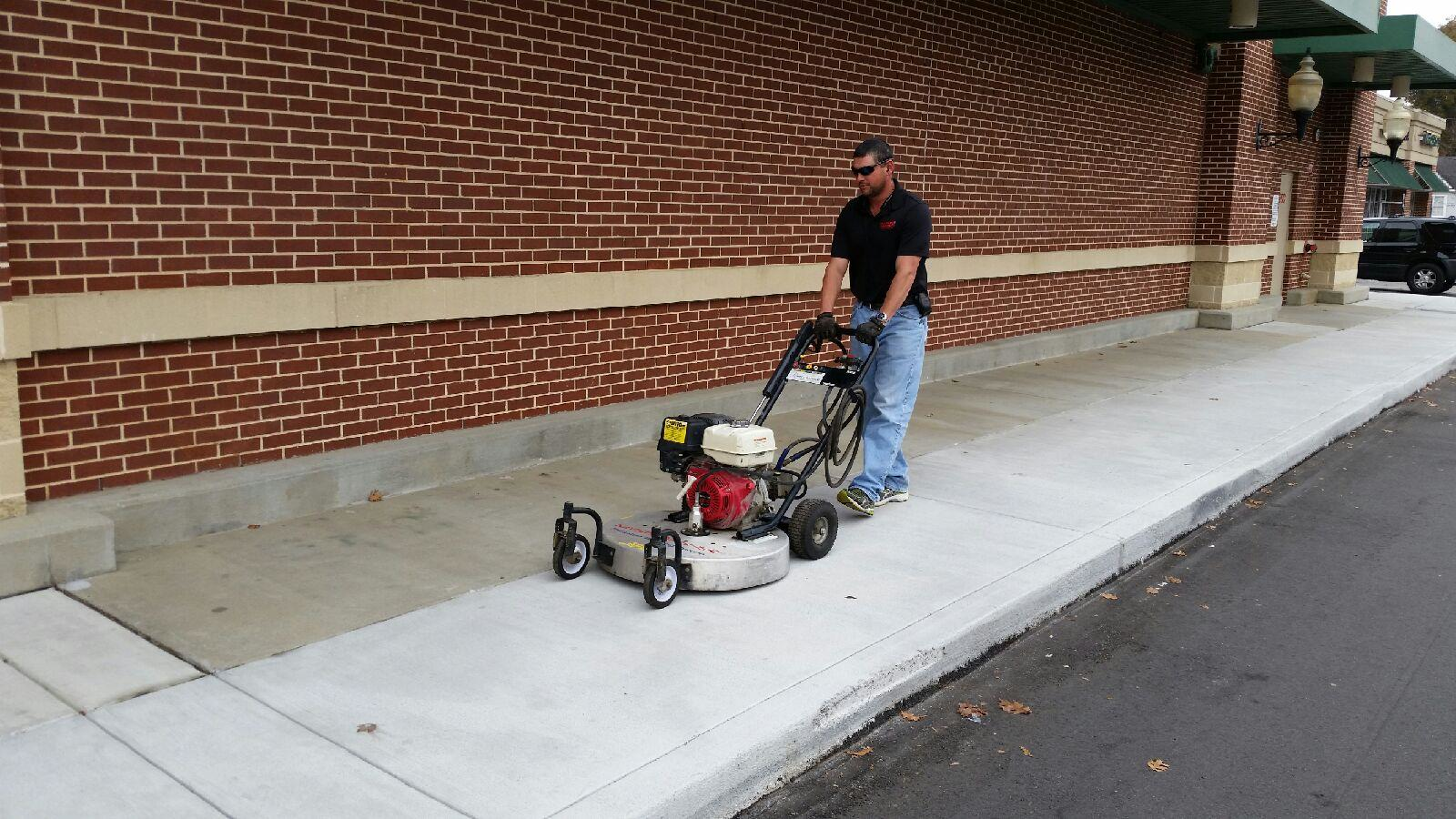 David McCaskill says the barrier to adding power washing as a service is very low because the equipment is not expensive and because the equipment and process are fairly easy to learn.