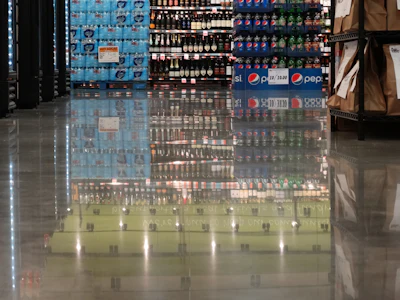 Floors that are constructed with Multiquip’s new SlabArmor product can achieve very high gloss readings when they are diamond polished.