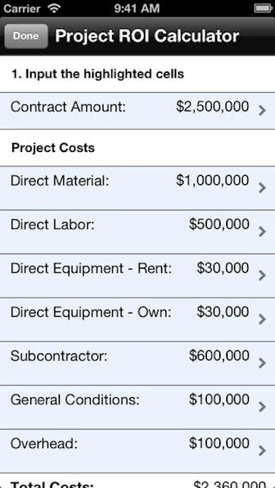 The amount of money tied up to build work is the right basis for the calculation. In other words, contractors need to charge for renting out their working capital.